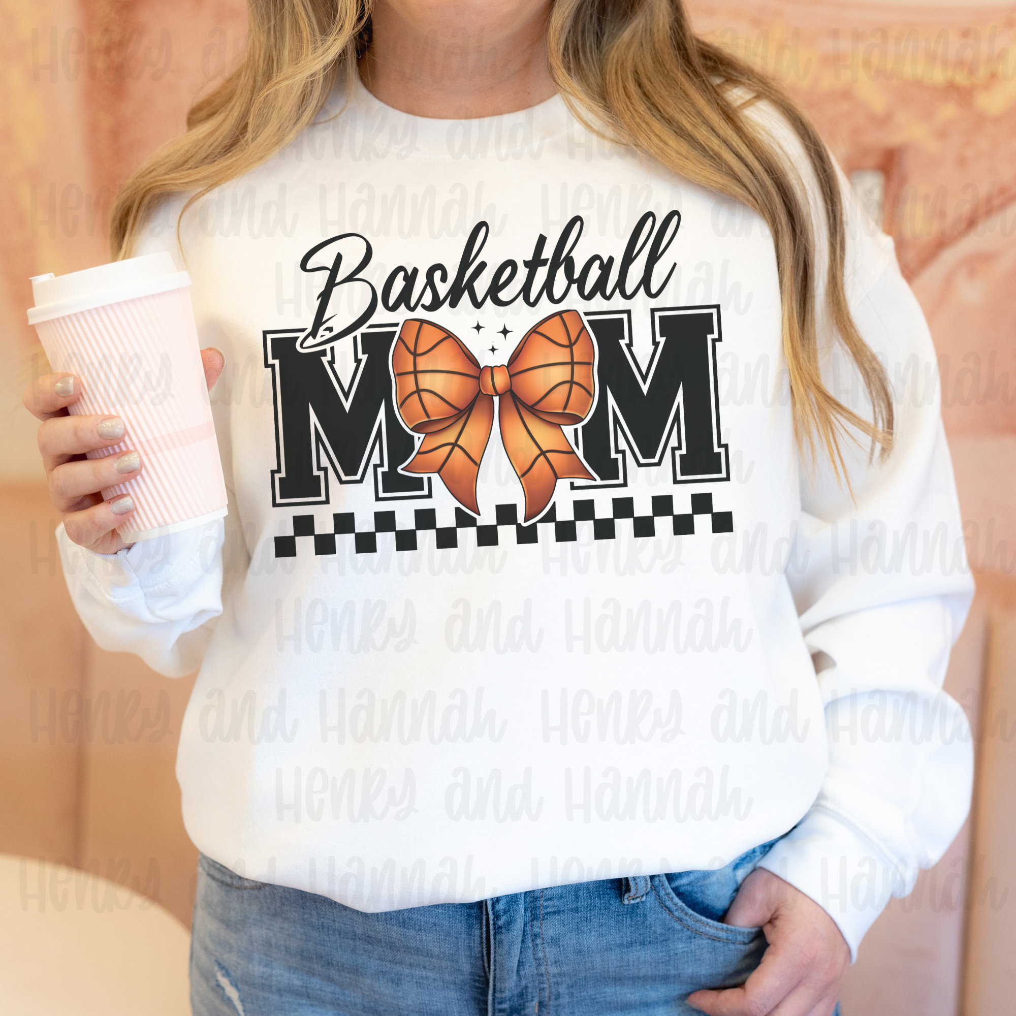 Basketball Mom Bow Shirt - Main Image