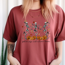 Load image into Gallery viewer, Dancing Skeleton - Comfort Colors T-shirt