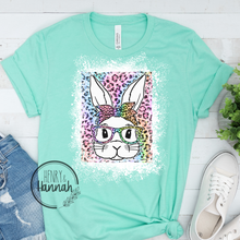 Load image into Gallery viewer, Rainbow Leopard Bunny Shirt