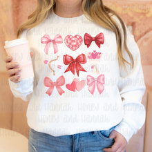Load image into Gallery viewer, Valentine Bow Collage Shirt