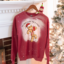 Load image into Gallery viewer, Gingerbread Looking Like a Snack Sweatshirt
