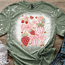 Load image into Gallery viewer, Strawberry and Coquette Bow Top