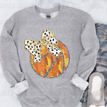 Load image into Gallery viewer, Basketball Glitter Bow Shirt
