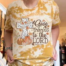 Load image into Gallery viewer, Give Thanks to the Lord Cross Shirt