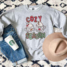 Load image into Gallery viewer, Red/Green Cozy Season Sweatshirt