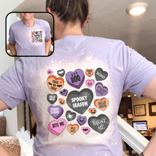Load image into Gallery viewer, Candy Hearts Spooky Season Shirt