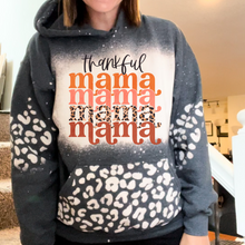 Load image into Gallery viewer, Thankfull Mama Leopard Pocket Hoodie