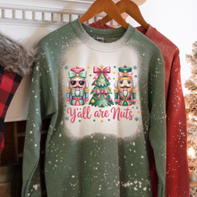 Load image into Gallery viewer, Ya'll Are Nuts Christmas Top