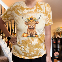 Load image into Gallery viewer, Fall Highland Cow Shirt