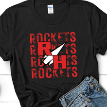 Load image into Gallery viewer, Rockets Mirrored Red w/Logo
