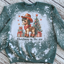 Load image into Gallery viewer, Horse Christmas in the Air Shirt