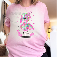 Load image into Gallery viewer, Summer Floral Flamingo Top
