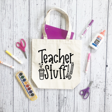 Load image into Gallery viewer, Teacher Tote Bags