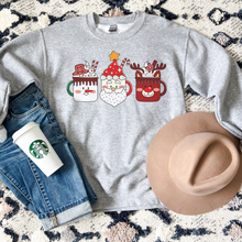 Load image into Gallery viewer, Snowman/Santa/Reindeer Sweatshirt - Youth and Adult