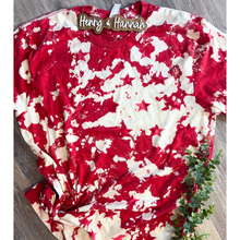 Load image into Gallery viewer, All over Stars Bleached T-shirt