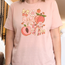 Load image into Gallery viewer, Summer Peaches and Coquette Top