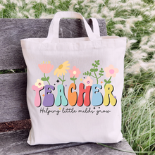 Load image into Gallery viewer, Teacher Tote Bags