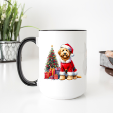 Load image into Gallery viewer, Christmas Dog Coffee Mug