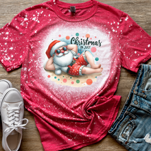 Load image into Gallery viewer, Christmas in July Santa T-shirt