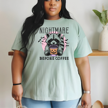 Load image into Gallery viewer, Nightmare Before Coffee - Comfort Colors T-shirt