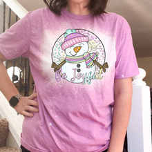 Load image into Gallery viewer, Be Joyful Snowman T-shirt