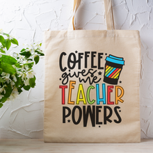 Load image into Gallery viewer, Teacher Tote Bags