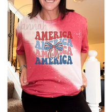 Load image into Gallery viewer, America Coquette Bow T-shirt