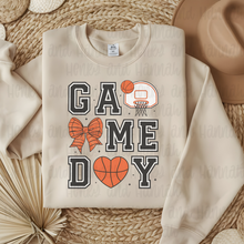 Load image into Gallery viewer, GameDay Basketball Bow Shirt