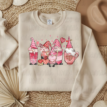 Load image into Gallery viewer, Valentine Gnome Coffee Drinks Shirt