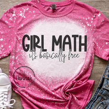 Load image into Gallery viewer, Girl Math Shirt