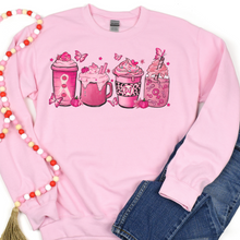 Load image into Gallery viewer, Breast Cancer Coffee Drinks Tops