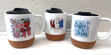 Load image into Gallery viewer, Travel Ceramic Coffee Mugs