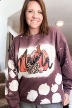 Load image into Gallery viewer, Mama Pumpkin Stencil Crewneck Sweatshirt