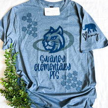 Load image into Gallery viewer, 13 - Swaney Elementary PTS with Paws T-Shirt