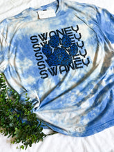 Load image into Gallery viewer, 16 - Swaney Leopard Paw Acid Bleached T-Shirt