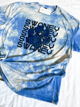 Load image into Gallery viewer, 16 - Swaney Leopard Paw Acid Bleached T-Shirt