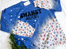 Load image into Gallery viewer, 9 - Swaney Splash -Colorful Paws Sweatshirt