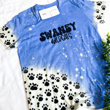 Load image into Gallery viewer, 19 - YOUTH Black Paw Swaney Splash T-Shirt