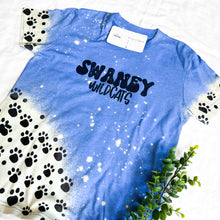 Load image into Gallery viewer, 19 - YOUTH Black Paw Swaney Splash T-Shirt