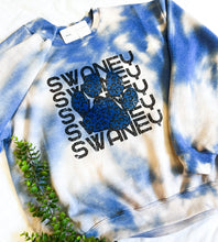 Load image into Gallery viewer, 11 - Swaney Leopard Paw Acid Wash Sweatshirt