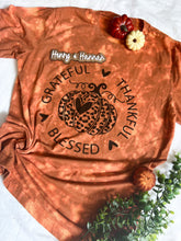 Load image into Gallery viewer, Thankful Grateful Blessed T-shirt