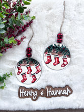 Load image into Gallery viewer, Stocking Names Ornament