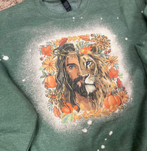 Load image into Gallery viewer, Fall Lion of Judah Bleached Top