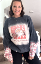 Load image into Gallery viewer, Vintage Merry Christmas with Snowflake Sleeves Sweatshirt