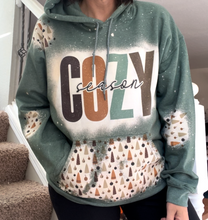 Load image into Gallery viewer, Cozy Season Green Hoodie
