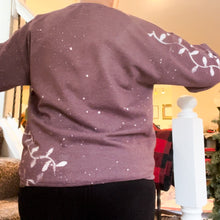 Load image into Gallery viewer, Merry Christmas Bleached Lightbulbs Sweatshirt