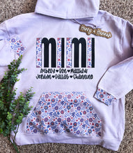 Load image into Gallery viewer, Lavendar Custom Name Hoodie