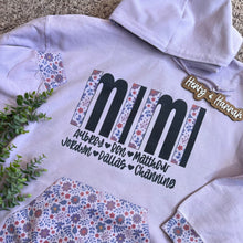 Load image into Gallery viewer, Lavendar Custom Name Hoodie