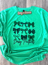 Load image into Gallery viewer, 23 - Derby Panthers Coquette Bow T-Shirt