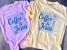 Load image into Gallery viewer, Coffee and Jesus Tshirt